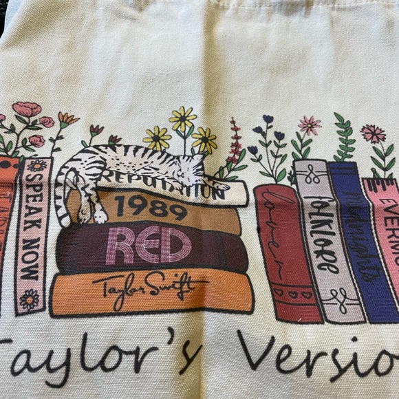 NIB Taylor Swift Taylor’s Version Tote Bag - Picture 2 of 6